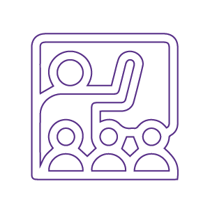 A waving a hand icon.